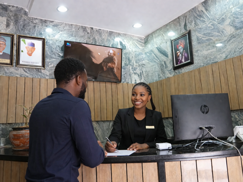 Reception Desk — Degok Hotels